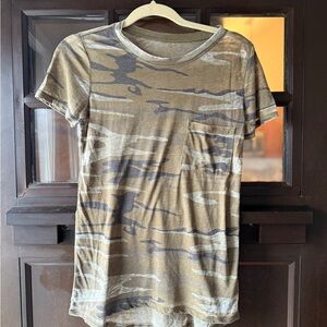 Camouflage Print T-Shirt